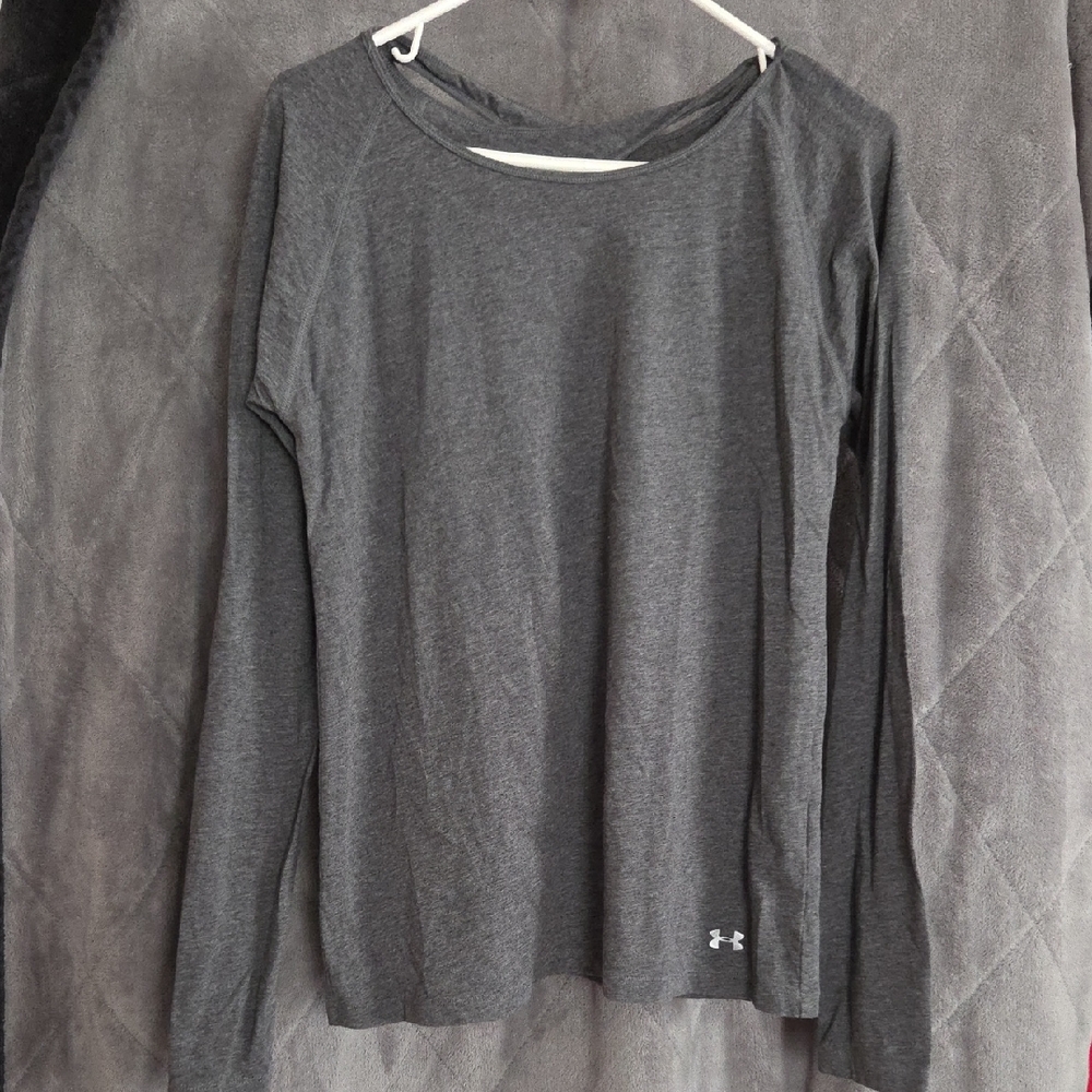 Under Armour Charcoal Long Sleeve Top